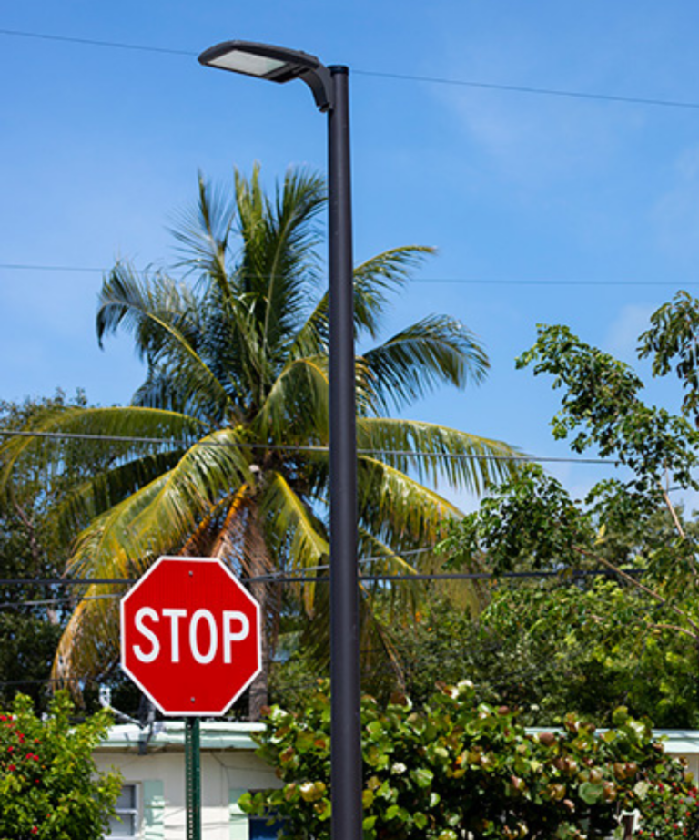EOS street light pole for coastal areas